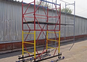 Что представляет собой вышка тура: особенности ее использования на строительной площадке