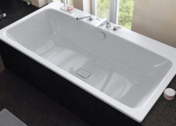 Главные достоинства стальных ванн и правила их монтажа