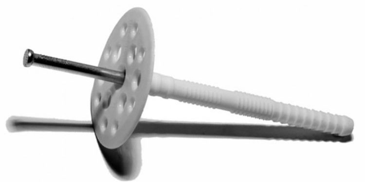 Как осуществляется установка дюбелей для теплоизоляции: правила работы