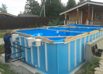 Главные преимущества пластиковых бассейнов и их установка