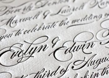 Что представляет собой каллиграфический шрифт: его особенности