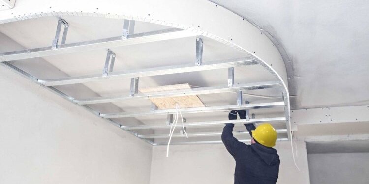 Как осуществляется монтаж гипсокартона: правила работы