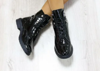 Женские лаковые ботинки и рекомендации по выбору