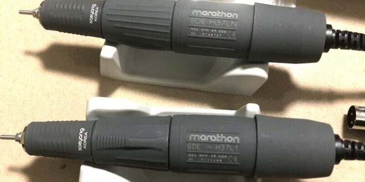 Особливості використання професійного фрезера Marathon K35 Mini з ручкою H37L1