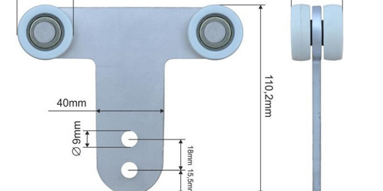 Ролик бокової штори Ø30,5x27x110,2 SCHMITZ: важливий елемент для вантажних автомобілів від Комтранс Україна