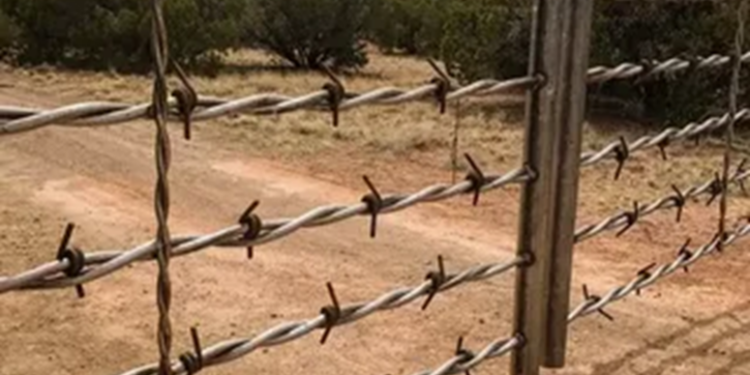 Как смонтировать забор из колючей проволоки и советы