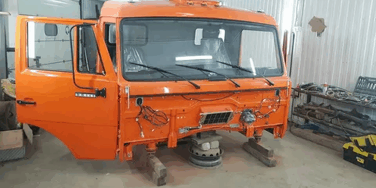 Ремонт кабин КАМАЗ: особенности и техники выполнения