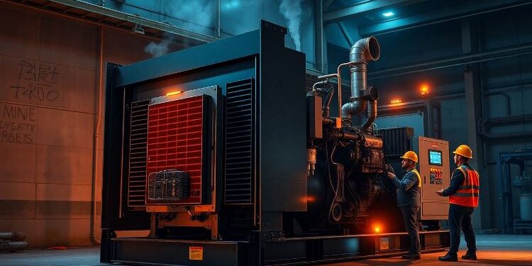 Дизельный генератор и энергоэффективность: снижение рисков при нестабильной сети