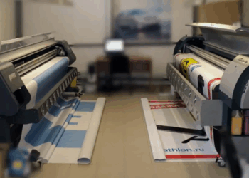 Что такое широкоформатная печать и технология ее выполнения