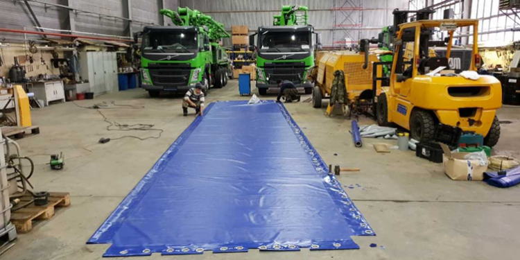 Требования и советы по выбору защитных тентов для строительной спецтехники