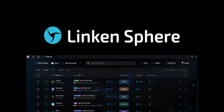 Имитация действий реального пользователя в браузере Linken Sphere